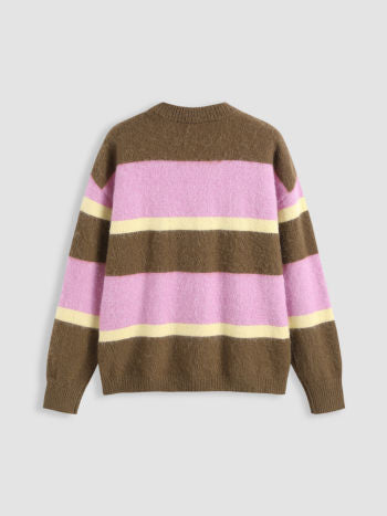 UNICORN Women's sweater brown pink xs s m l xl