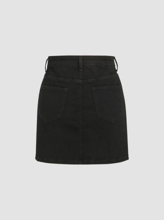 UNICORN Women's denim skirt black blue xs s m l xl