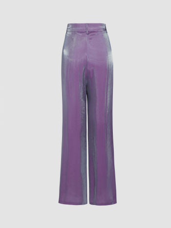 UNICORN Women's pants purple metallic xs s m l xl