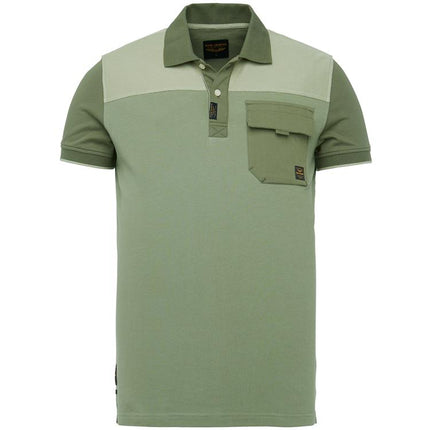 UNICORN Men's polo shirt short sleeves army green s m l xl xxl xxxl