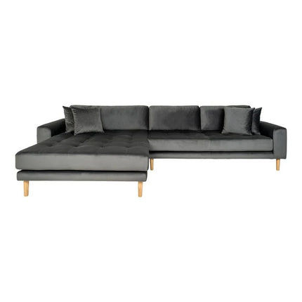 UNICORN Corner sofa polyester corner sofa green stone olive green yellow gray dark blue length 170 width 290cm height 76cm