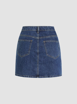 UNICORN Women's denim skirt black dark blue xs s m l xl xxl 3xl 4xl