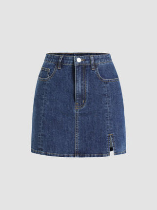 UNICORN Women's denim skirt black blue xs s m l xl