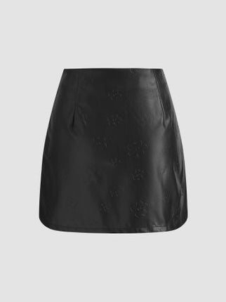 UNICORN Women's leather skirt black xs s m l xl