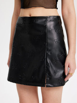 UNICORN Women's leather skirt black xs s m l xl