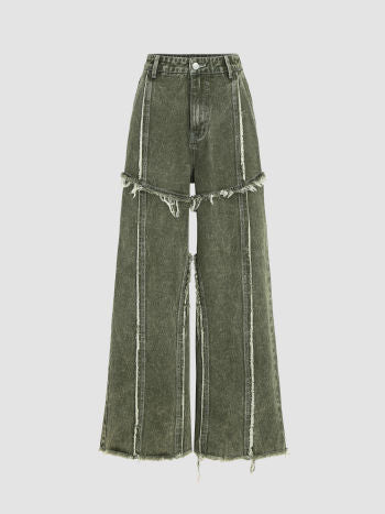 UNICORN Women's jeans rough green xs s m l xl