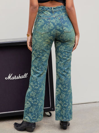 UNICORN Women's jeans blue green xs s m l xl