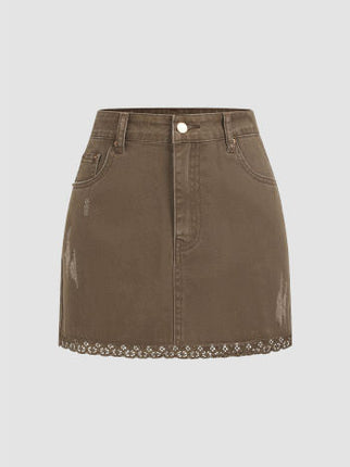 UNICORN Women's skirt brown xxs xs s m l xl xxl 3xl 4xl