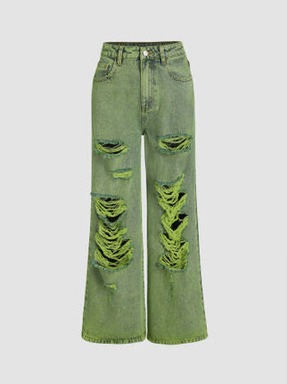 UNICORN Women's jeans green xs s m l xl