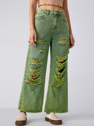 UNICORN Women's jeans green xs s m l xl