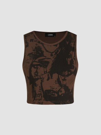 UNICORN Women's shirt top brown xs s m l xl