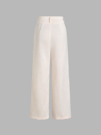 UNICORN Women's trousers cream old pink xs s m l x