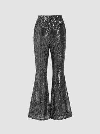 UNICORN Women's pants glitter black s m l