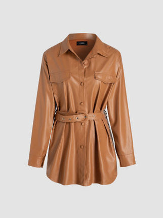 UNICORN Women's jacket leather light brown xs s m l xl