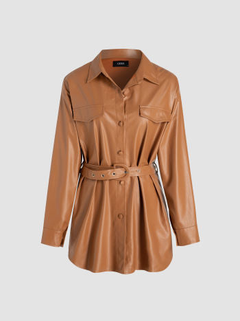 UNICORN Women's jacket leather light brown xs s m l xl