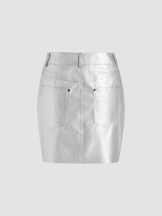UNICORN Women's skirt Silver xs s m