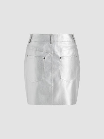 UNICORN Women's skirt Silver xs s m