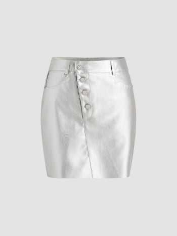 UNICORN Women's skirt Silver xs s m