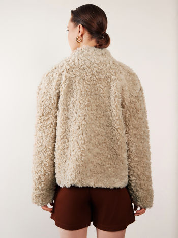 UNICORN Women's woolly khaki coat xs s m l xl