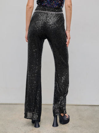UNICORN Women's pants glitter black xs s m l xl