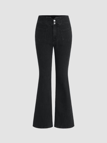 UNICORN Women's jeans wide legs black xs s m l xl