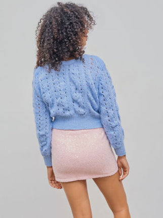 UNICORN Women's sweater blue xs s m l xl
