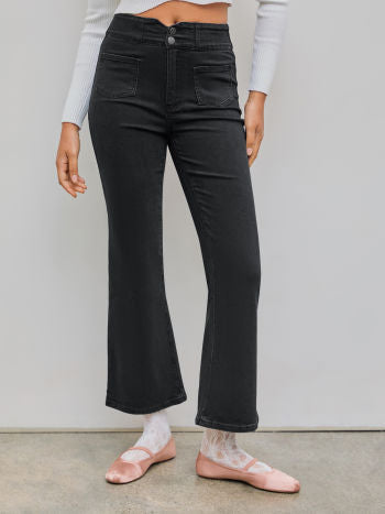 UNICORN Women's jeans wide legs black xs s m l xl
