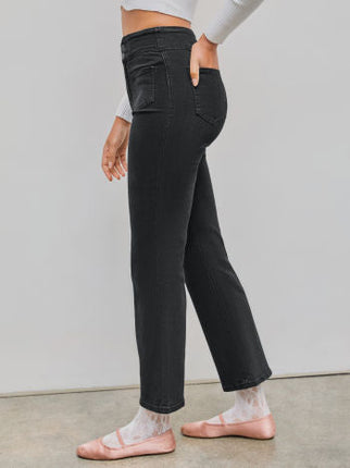 UNICORN Women's jeans wide legs black xs s m l xl