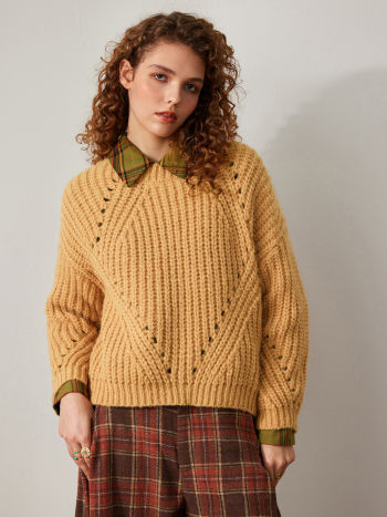 UNICORN Women's sweater honey yellow xs s m l xl