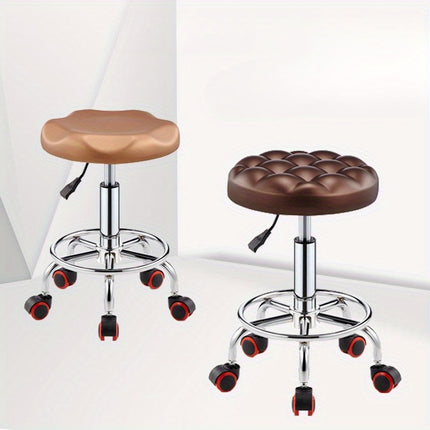 UNICORN Multifunctional Barber Chair Red Brown Black