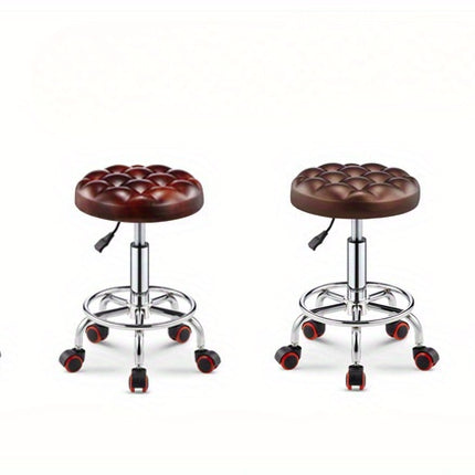 UNICORN Multifunctional Barber Chair Red Brown Black