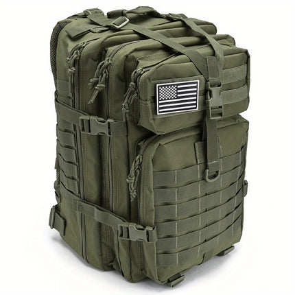 UNICORN 45L Spacious MOLLE Backpack Soft Shell Design Green Black Khaki