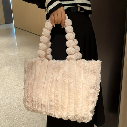 UNICORN Plush Bag Winter Small Square High-grade Hand Bill of Lading Shoulder Crossbody