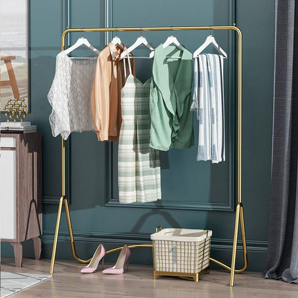 UNICORN Easy Floor-Standing Coat Rack for The Bedroom Golden Black