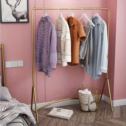 UNICORN Easy Floor-Standing Coat Rack for The Bedroom Golden Black