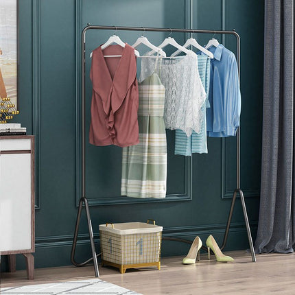 UNICORN Easy Floor-Standing Coat Rack for The Bedroom Golden Black