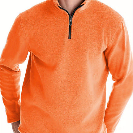 UNICORN Fleece Sweatshirt with Long Sleeves And Quarter-Zip s m l xl xxl xxxl