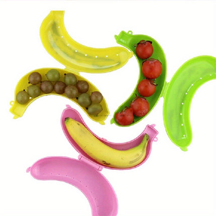 UNICORN Stay Fresh On-the-Go: Cute Banana Storage Box for Outdoor Travel