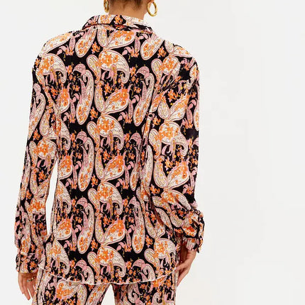 UNICORN Women's blouse black white orange green grey pink purple lilac xs s m l xl