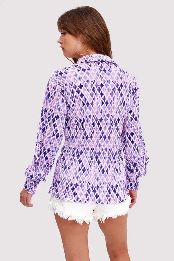 UNICORN Women's blouse black white orange green grey pink purple lilac xs s m l xl