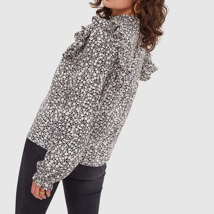 UNICORN Women's blouse black white beige xs s m l