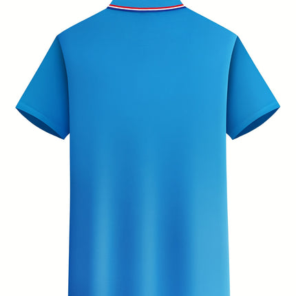 UNICORN Light Blue Casual Short Sleeve Shirt  Color Design xxs xs s m l xl xxl xxxl