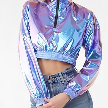 UNICORN Ladies' Outerwear#Half-Zip Design#Pullover Style#Coated Fabric s m l xl xxl