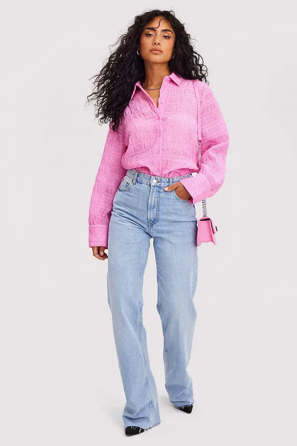 UNICORN Dames blouse roze xs s m l xl