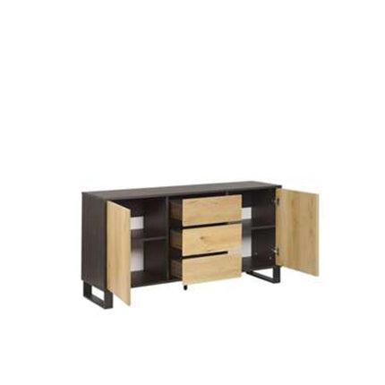 UNICORN Dresser wall unit country light brown Width 145 cm Depth 39 cm Height 76 cm