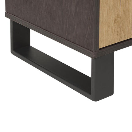 UNICORN Dresser wall unit country light brown Width 145 cm Depth 39 cm Height 76 cm