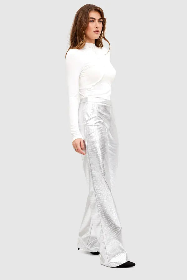 UNICORN Women's trousers silver xs s m l xl
