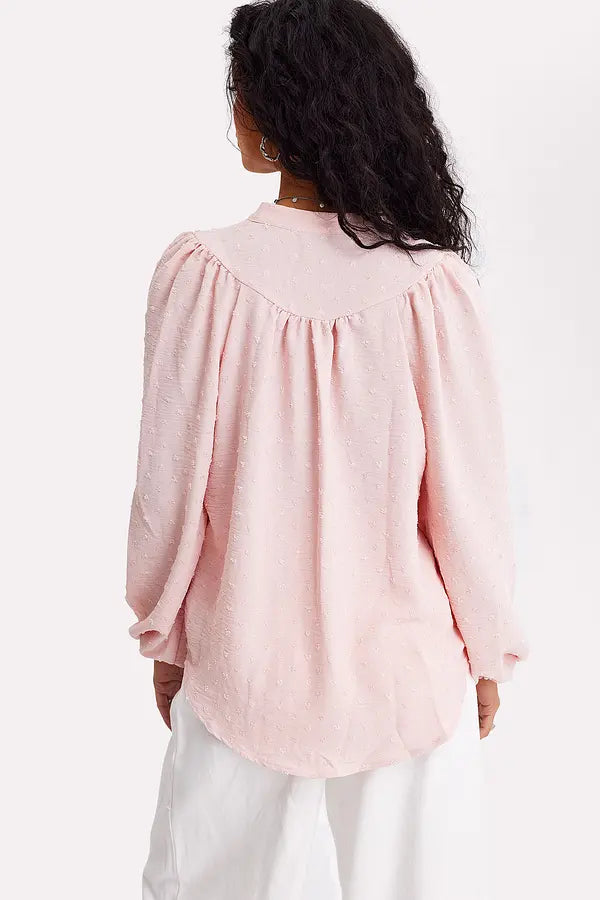 UNICORN Women's blouse white pink green xs s m l