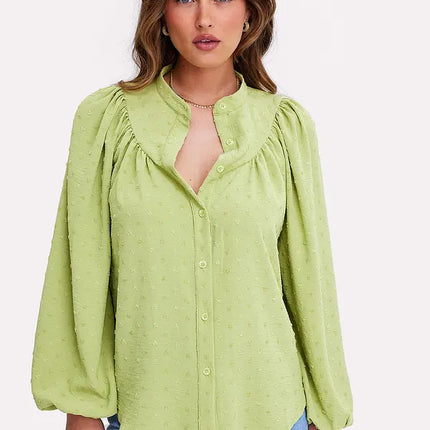 UNICORN Women's blouse white pink green xs s m l