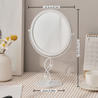 White 360° Rotatable Vine Style